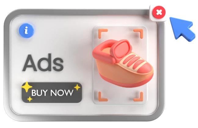 Ads Graphic with Buy It Now Button