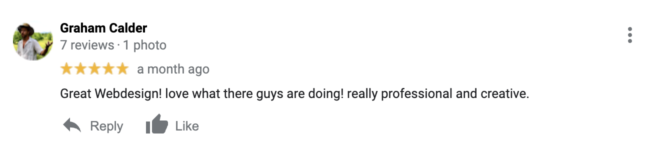 Google Review Graham