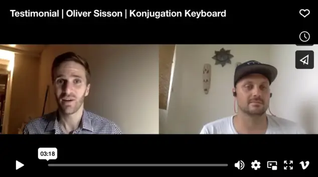 Oliver and Robert Testimonial video screenshot